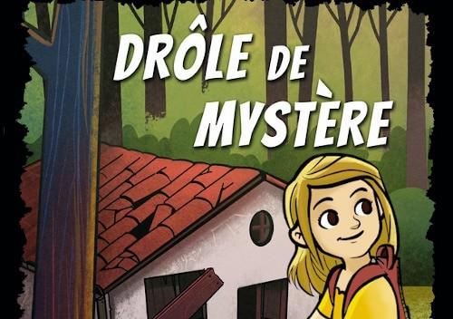 Couverture du livre à personnaliser Drôle de mystère, édité par la plateforme d'écriture Scéal studio