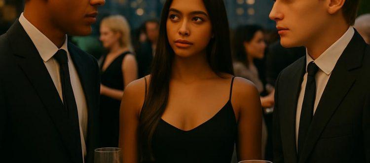 A l'occasion d'une soirée mondaine à New-York, deux jeunes hommes se toisent. Ils sont séparés par une jeune femme qui semble être l'objet de leur rivalité.