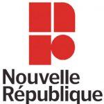 Logo du journal quotidien La Nouvelle République. Plateforme d'écriture Scéal studio.